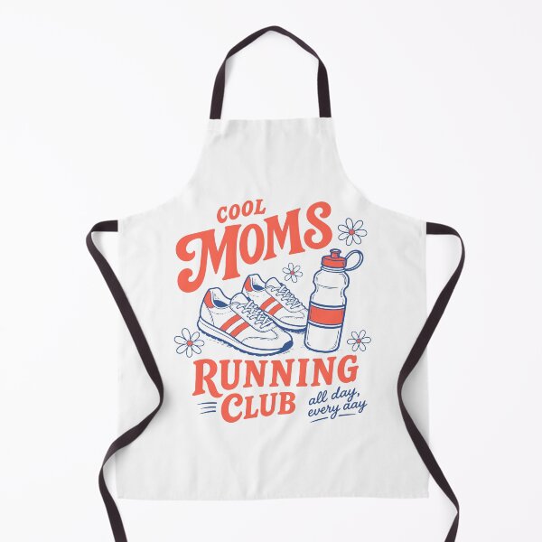 Item preview, Cool Moms Running Club Retro Vintage Running Gift Design designed and sold by w1ckerman.