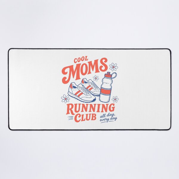 Item preview, Cool Moms Running Club Retro Vintage Running Gift Design designed and sold by w1ckerman.