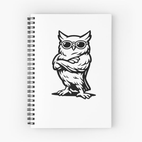 Item preview, Cool Owl Sticker | Owl Wearing Sunglasses | Funny Cartoon Owl Gift designed and sold by Gremlin Hours.
