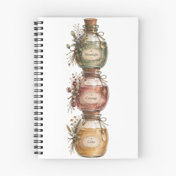 Item preview, Magic Potion Bottles — Witchy Halloween Apothecary Art designed and sold by DreamelleStudio.