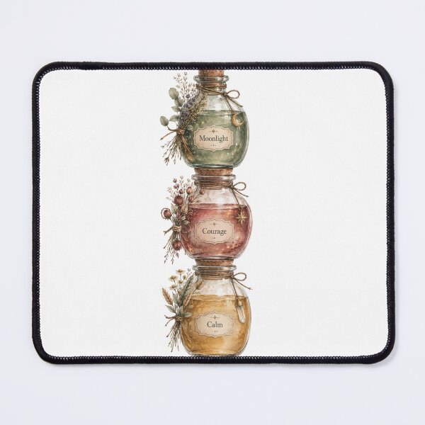 Item preview, Magic Potion Bottles — Witchy Halloween Apothecary Art designed and sold by DreamelleStudio.