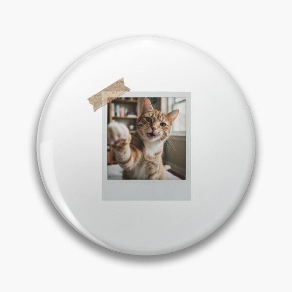 Item preview, Cat picture vintage camera instant funny meme kawaii cute designed and sold by CheeseBlueprint.