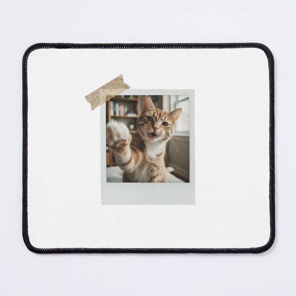 Item preview, Cat picture vintage camera instant funny meme kawaii cute designed and sold by CheeseBlueprint.