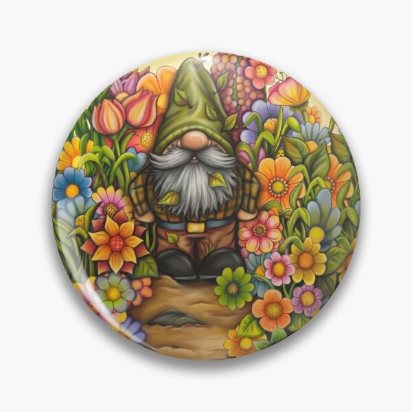 Item preview, George the Garden Gnome designed and sold by CuriositiesEnd.