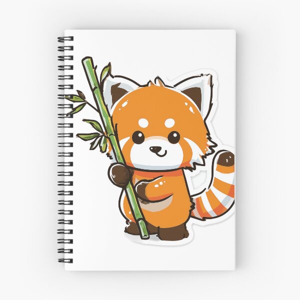 Item preview, Red Panda Bamboo Cute Kawaii Fluffy designed and sold by StickerMan17.