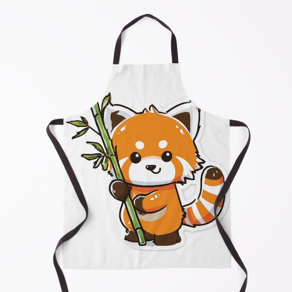 Item preview, Red Panda Bamboo Cute Kawaii Fluffy designed and sold by StickerMan17.