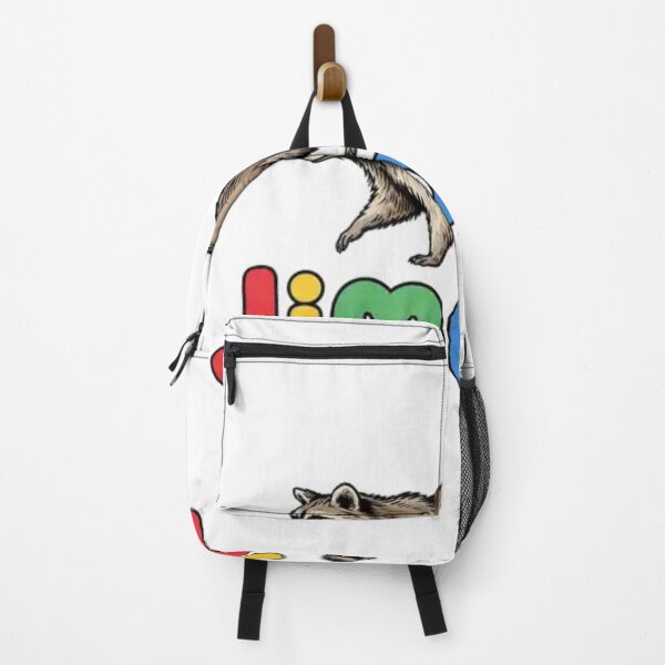 Item preview, Jimothy Adorable Raccoon Cartoon Inspired Vintage Wildlife Design – Colorful Woodland Animal Illustration for Nature Enthusiasts, Camping Lovers, Forest Friends, and Cute Animal Art Fans designed and sold by Charonde.