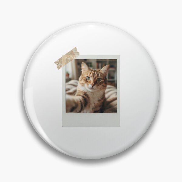 Item preview, Cat picture vintage camera instant funny meme kawaii cute designed and sold by CheeseBlueprint.