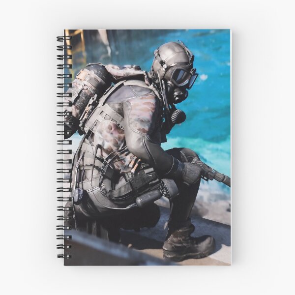 Item preview, BF6 Season Four Coyote Squad 'Nullwater Operative' Scuba Diver Assault Art designed and sold by Sellcooldesigns.