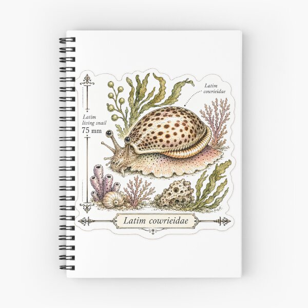 Item preview, Cute Vintage Cowrie Shell Sticker - Scientific Beach Plate designed and sold by PND7777.