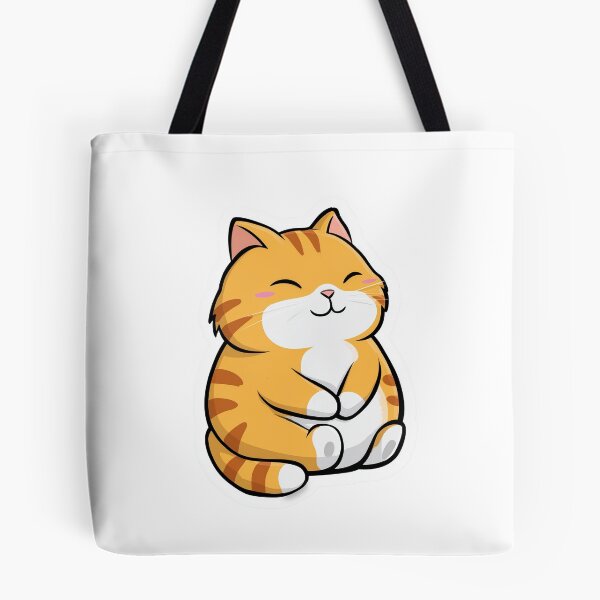 Item preview, Cat Loaf Cute Orange Tabby Kawaii designed and sold by StickerMan17.