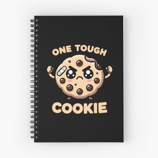 Item preview, Kawaii Chibi Cookie One Tough Cookie Fun Food Pun designed and sold by Karma Design.