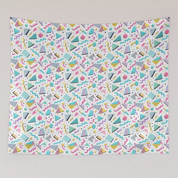 Item preview, Retro 80s Memphis Seamless Pattern  designed and sold by nouhaZN.
