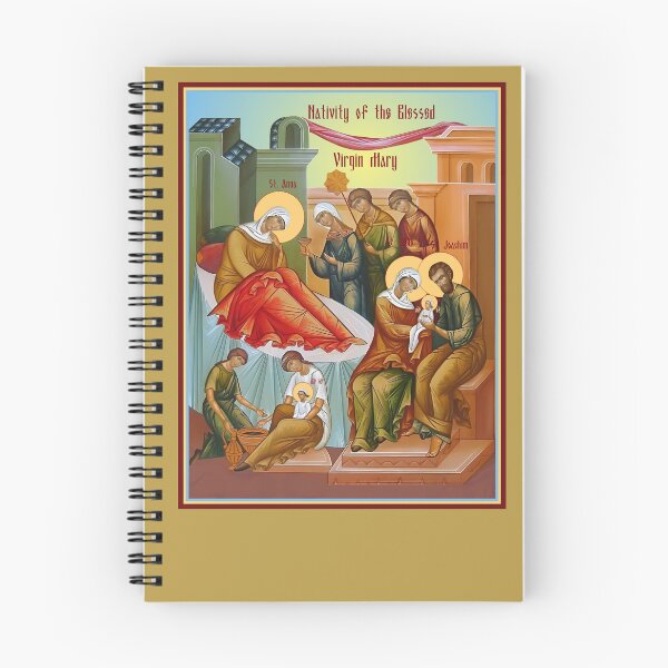 Item preview, Icon of the Nativity of the Blessed Virgin Mary, Nativity of the Theotokos designed and sold by orthodox-icon.