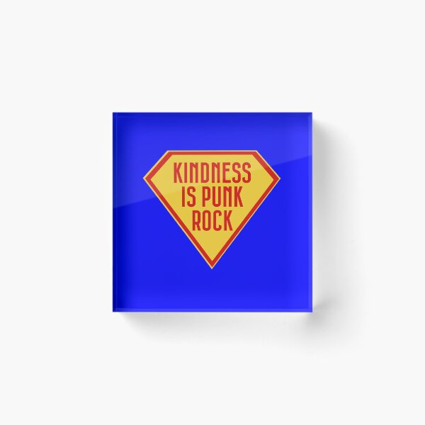 Item preview, Kindness is punk rock designed and sold by JamesstDesign.
