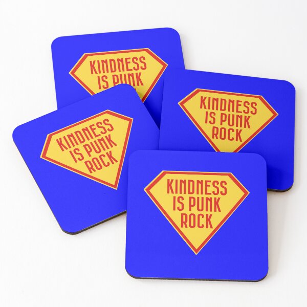 Item preview, Kindness is punk rock designed and sold by JamesstDesign.