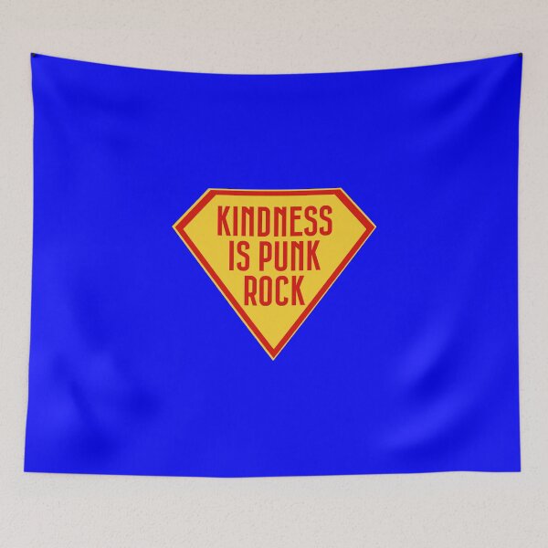 Item preview, Kindness is punk rock designed and sold by JamesstDesign.