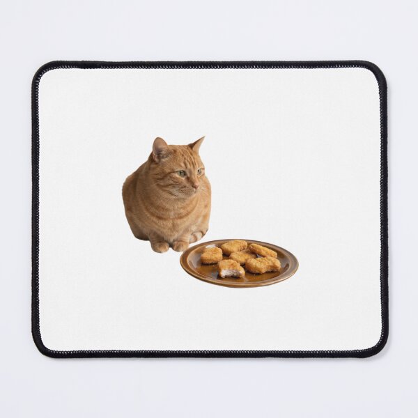 Item preview, Cat chicken nuggets food meme memes funny cute kawaii  designed and sold by CheeseBlueprint.