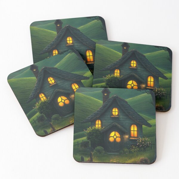 Item preview, Cozy Round-Door Cottage in Green Hills designed and sold by StudioForge.