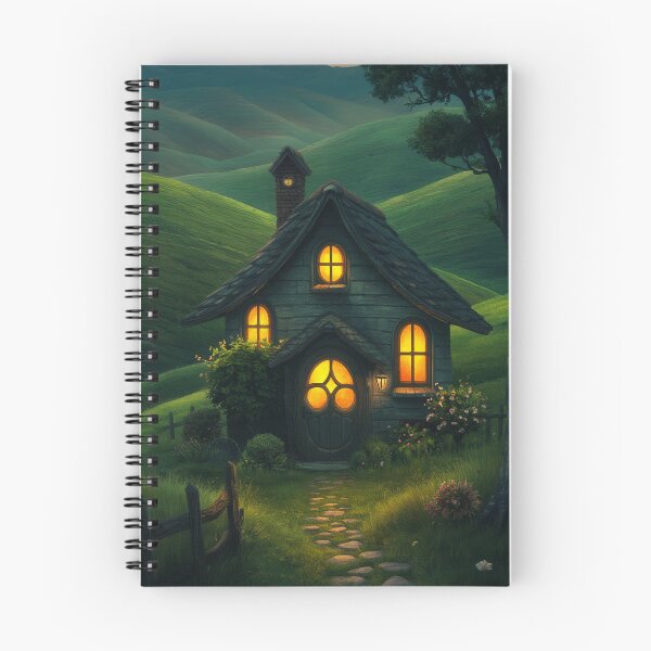 Item preview, Cozy Round-Door Cottage in Green Hills designed and sold by StudioForge.
