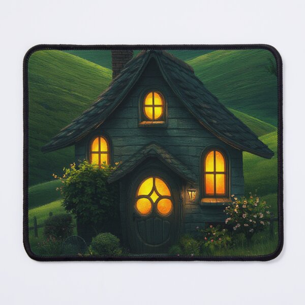 Item preview, Cozy Round-Door Cottage in Green Hills designed and sold by StudioForge.