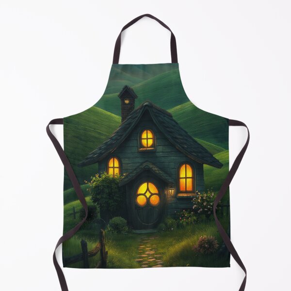 Item preview, Cozy Round-Door Cottage in Green Hills designed and sold by StudioForge.