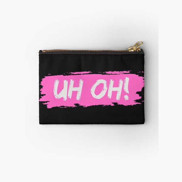Aperçu de l'œuvre Oups ! Design typographique audacieux | Expression rétro amusante | Cadeau avec citation minimaliste mignonne rose créée et vendue par OhUTees.