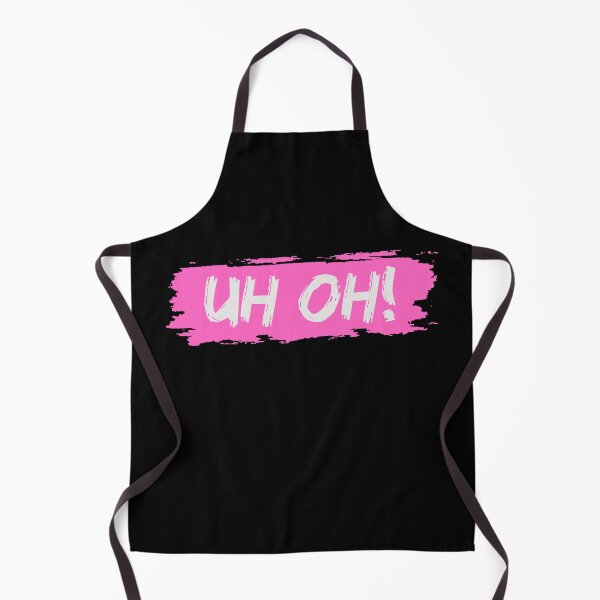 Item preview, Uh Oh Bold Typography Design | Funny Retro Expression | Cute Minimal Quote Gift Pink designed and sold by OhUTees.
