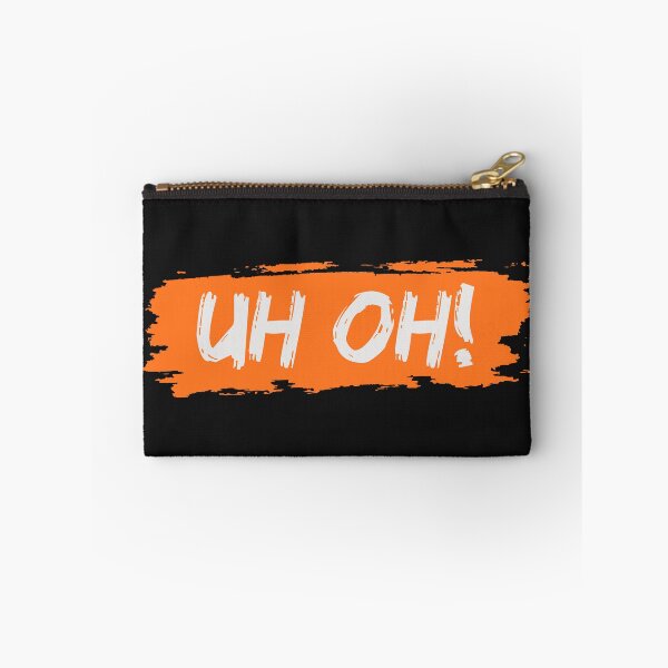 Aperçu de l'œuvre Oups ! Design typographique audacieux | Expression rétro amusante | Cadeau minimaliste et mignon avec citation orange créée et vendue par OhUTees.