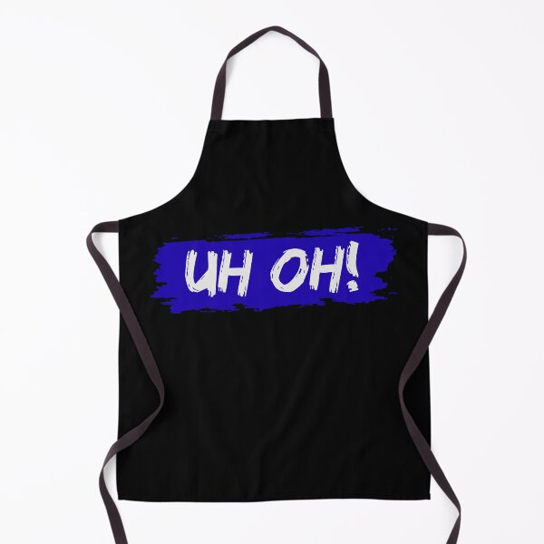 Item preview, Uh Oh Bold Typography Design | Funny Retro Expression | Cute Minimal Quote Gift Dark Blue designed and sold by OhUTees.