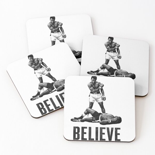 Artikelvorschau, Inspirierende Boxkunst von Muhammad Ali – GLAUBEN entworfen und verkauft von ARbyCharlie.
