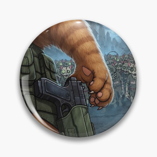 Item preview, The Walking Cats - Zombie Cats Apocalypse designed and sold by OneShot Labs.