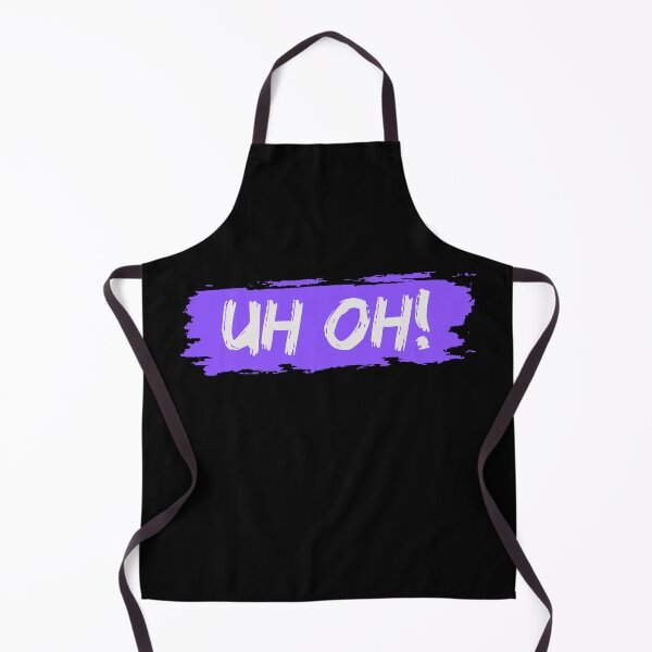 Item preview, Uh Oh Bold Typography Design | Funny Retro Expression | Cute Minimal Quote Gift Purple designed and sold by OhUTees.