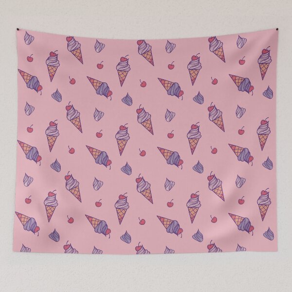 Item preview, Sweet Ice Cream Pattern designed and sold by The Innocent Ghost Project.