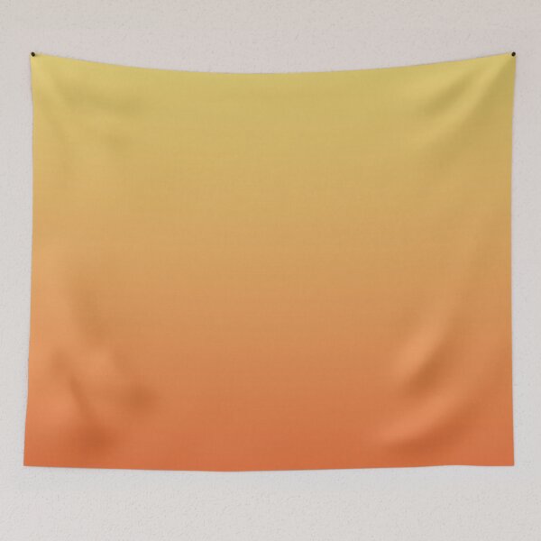 Item preview, Cool Sunset Aura Gradient in Bright Yellow and Vibrant Peachy Sunset Red Color designed and sold by Kodexstore.