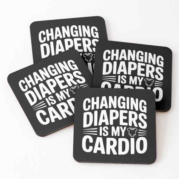 Item preview, Changing Diapers Is My Cardio designed and sold by Frank Ring.