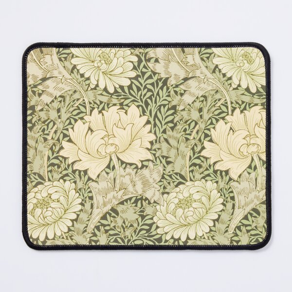 Item preview, William Morris Vintage Chrysanthemum Floral Pattern designed and sold by FaizArtShop.