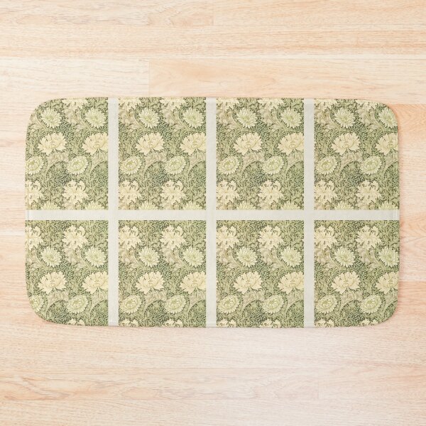 Item preview, William Morris Vintage Chrysanthemum Floral Pattern designed and sold by FaizArtShop.