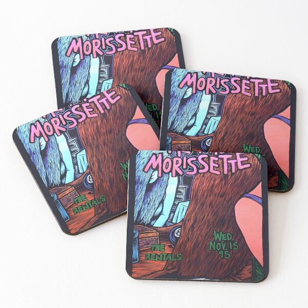 Item preview, Alanis Morissette Original Custom Vintage Music Poster Wall Art designed and sold by Cool Robot Bro..