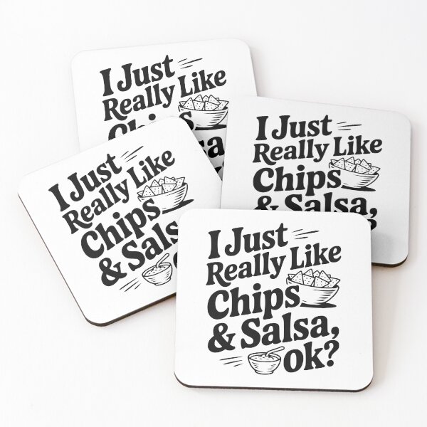 Artikelvorschau, Ich mag Chips und Salsa einfach total gern, okay? entworfen und verkauft von Frank Ring.