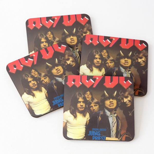 Item preview, ACDC Original Custom Vintage Music Poster Wall Art designed and sold by Cool Robot Bro..