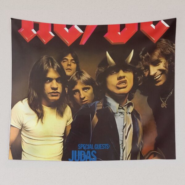 Item preview, ACDC Original Custom Vintage Music Poster Wall Art designed and sold by Cool Robot Bro..