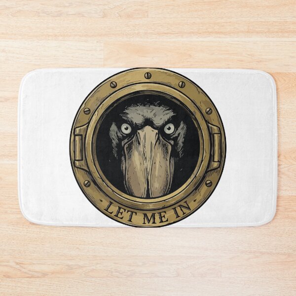 Item preview, Gothic Shoebill Stork Let Me In Porthole Art designed and sold by Arc2020.