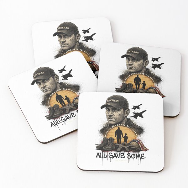 Item preview, All Gave Some Some Gave All Soldier Father Son Military Tribute v14 designed and sold by DarylWelsh2024.