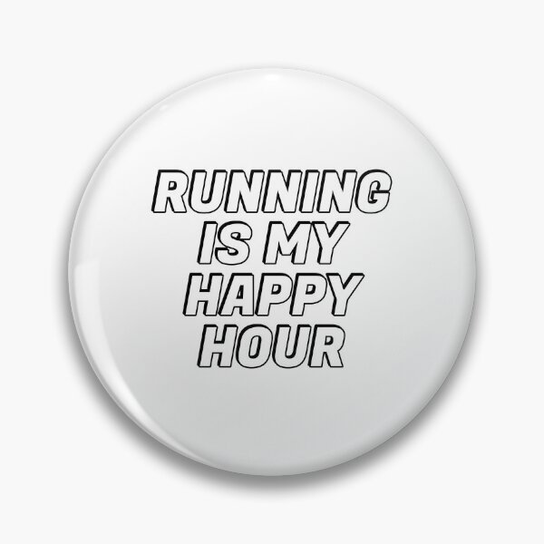 Item preview, Running Is My Happy Hour  designed and sold by Inspirationmotivation.