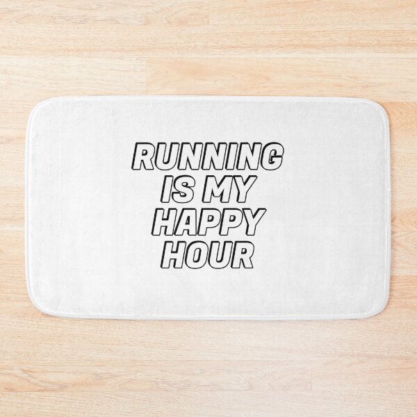 Item preview, Running Is My Happy Hour  designed and sold by Inspirationmotivation.