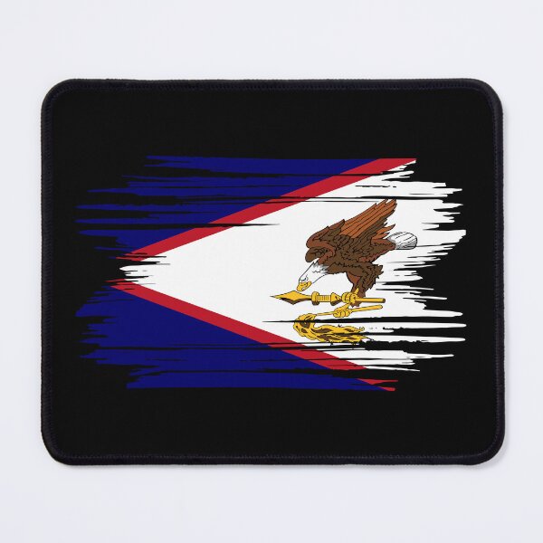 Item preview, Distressed American Samoa Flag AS designed and sold by shitpostee.