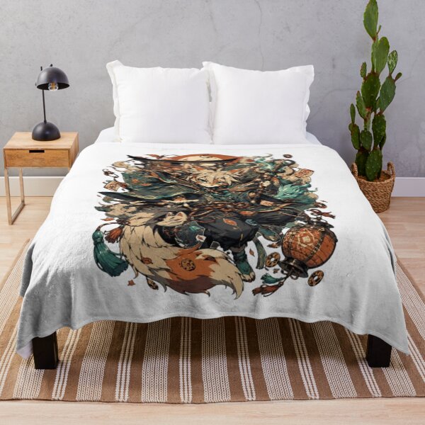 Item preview, Mystic Kitsune Spirit Guardian – Japanese Fantasy Fox Yokai Vintage T-Shirt designed and sold by D.Shop.