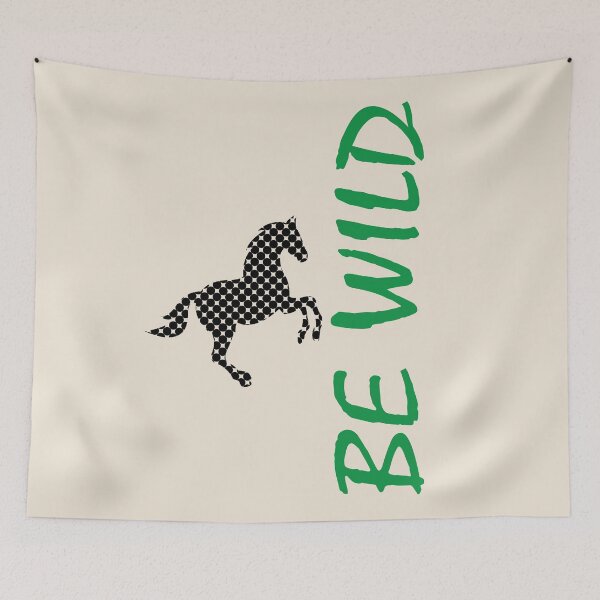 Item preview, Be Wild Rearing Bold Spirit Horse Artwork designed and sold by ANJ Creative Designs.