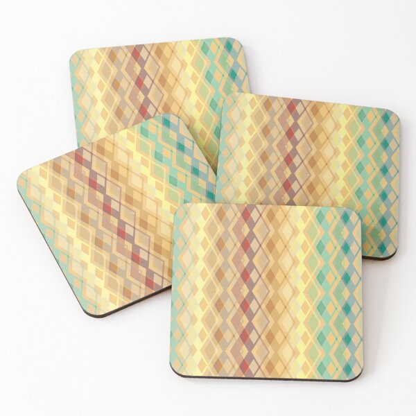 Item preview, Geometric Pattern in Retro Colors [4] designed and sold by SideDishDesign.